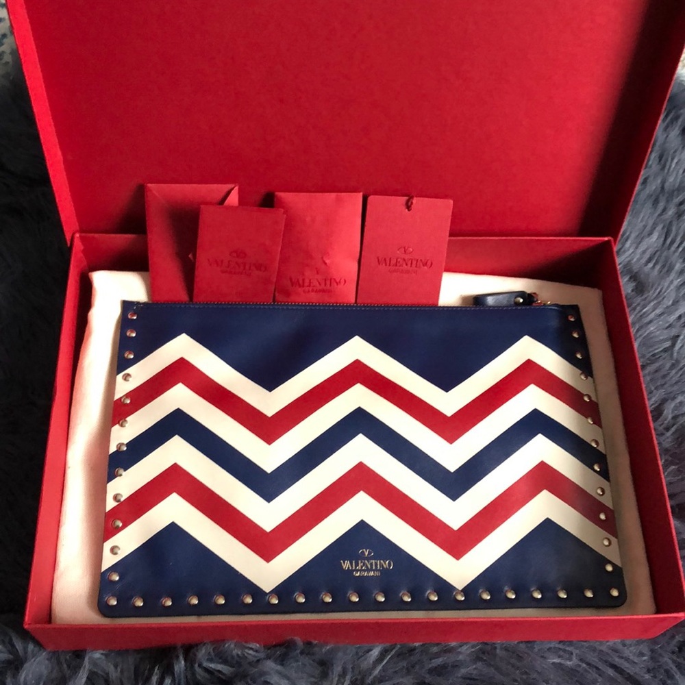 Valentino Stud Clutch NWT